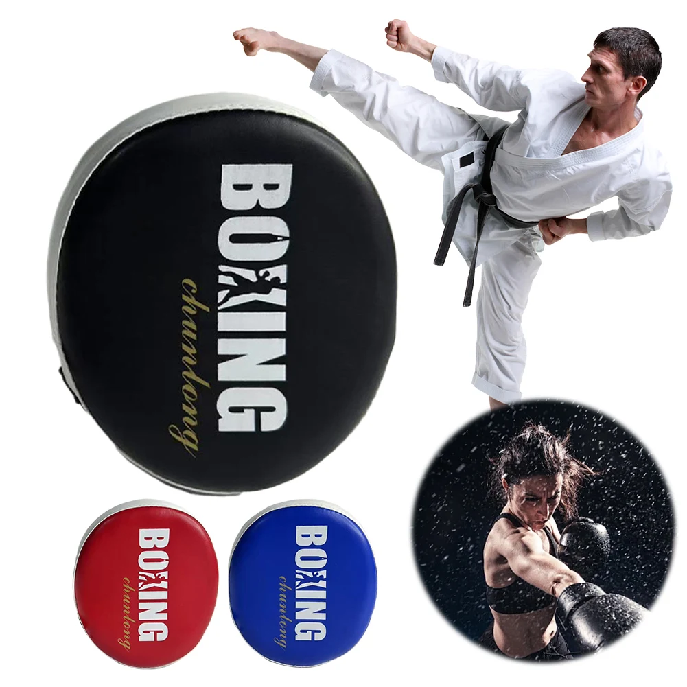 Professional Boxing Target PU Boxing Mitts Training Target Boxing Focus Pads Taekwondo Muay Thai Boxing Kicking Pad Punching Bag