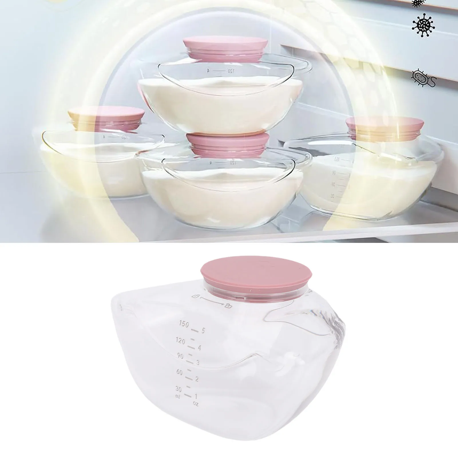 copo-coletor-de-leite-materno-150ml-para-bomba-de-leite-vestivel-momcozy-m9-acessorio-para-amamentacao
