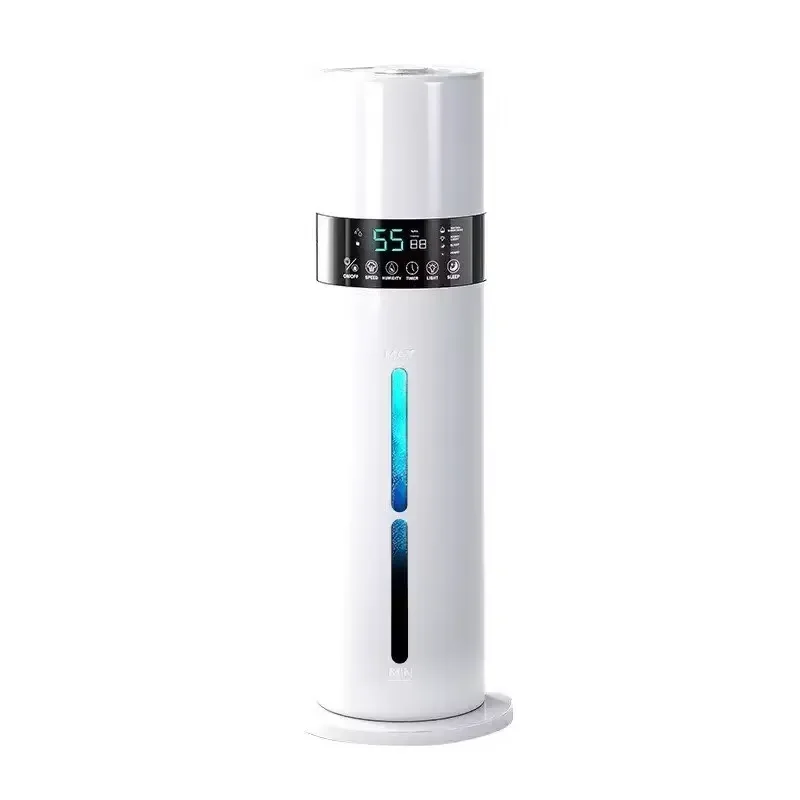7L Floor Standing Humidifier Smart Ultrasonic Cool Mist Air Humidifier with Essential Oil Diffuser and Night Light Large