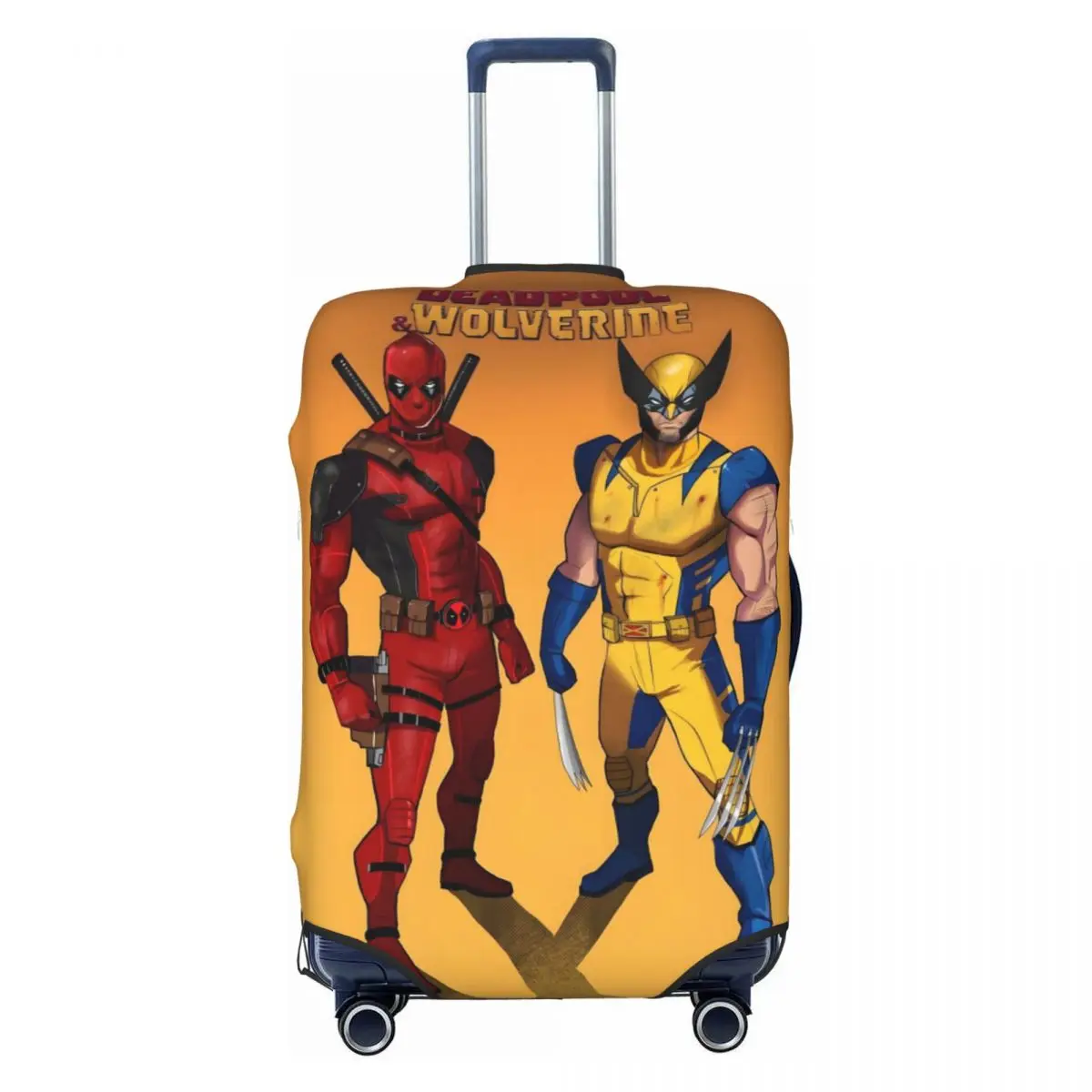 

Custom Wolverine Luggage Cover Protector Fashion Vintage Anime Cartoon Travel Suitcase Protective Cover for 18-32 Inch