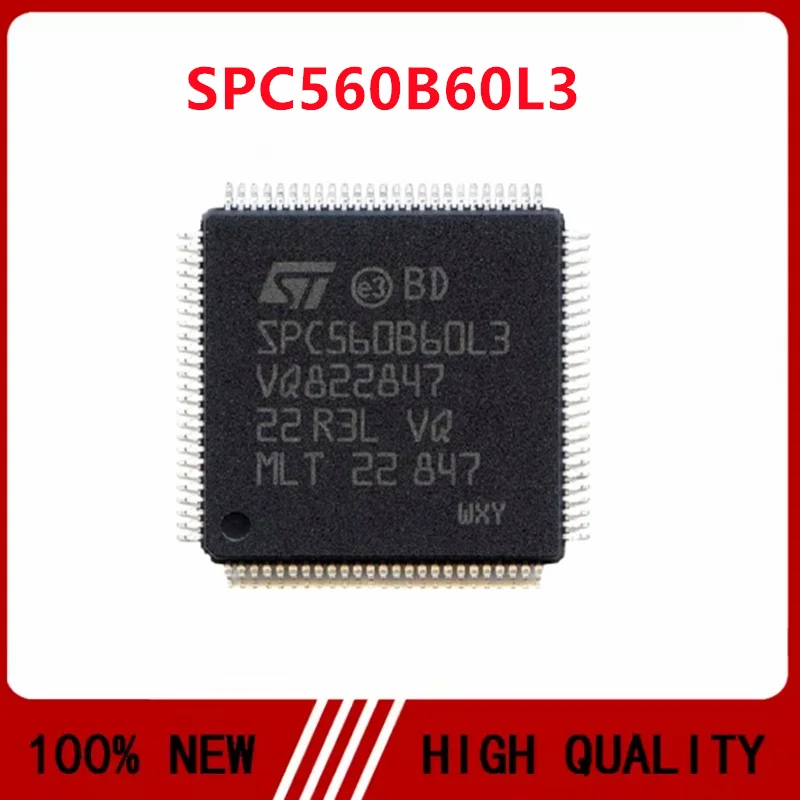 SPC560B60L3 MCU Chip QFP-100 CPU For New Land Rover KVM Smart Box IC chip