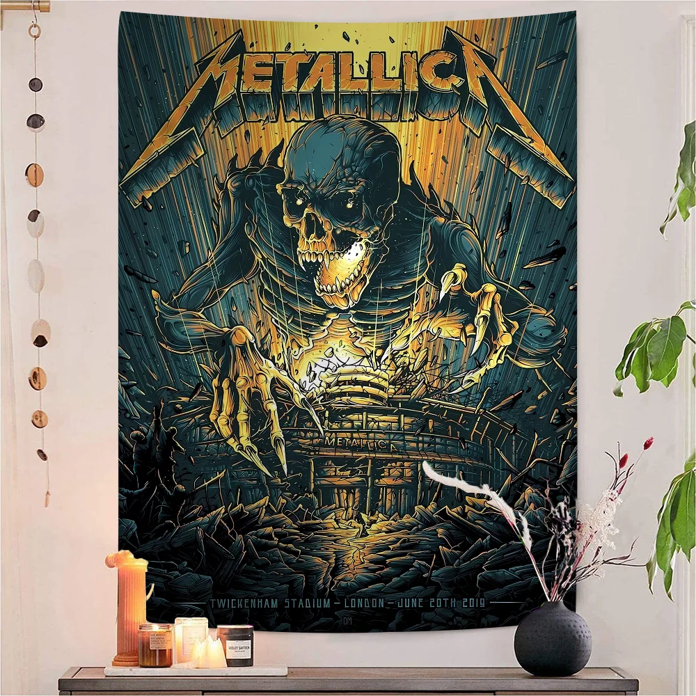 Band M-METALLICA Cool Pillowcase Toon Gift Cushion Cover Bedroom Home Sofa Chair Seat Decor Pillow Case