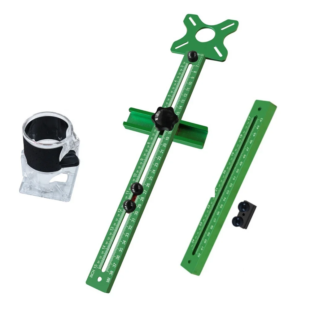 

Router Milling Groove Bracket for Accurate Woodworking Compatible with Multiple Materials for Diverse Projects