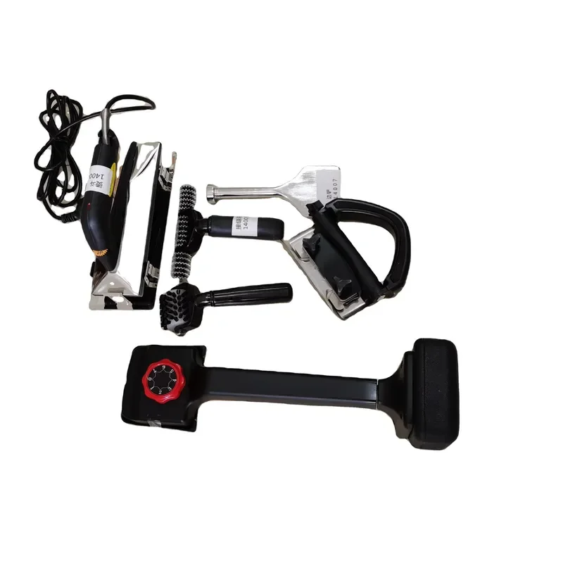 Professional Carpet Stretcher Tool Kit with Adjustable Kicker and Retractable Seam Iron for Flooring Installation Heavy Duty