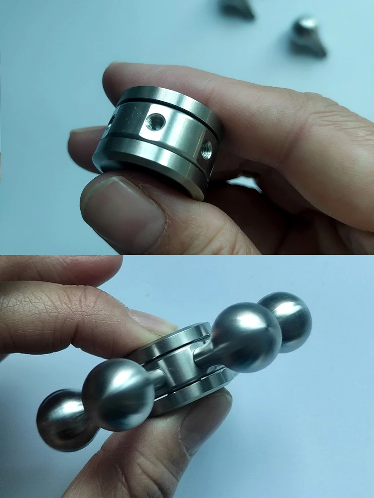 Seiko Stainless Steel Fingertip Gyro Hand Turning Hand Spinner Adult Pressure Reduction Artifact Boring Precision Mechanical Toy