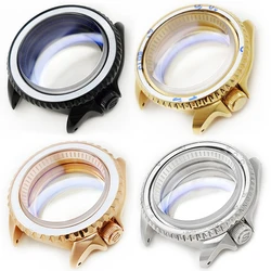 Watch Case Set Shiny Stainless Steel For SKX007 SKX009 Dive Sapphire Glass Back Cover Watch Parts