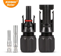 XIONGISOLAR Solar IP68 DC Plug and play Connector 1000V 35A with Solar Panel Cable Waterproof Dustproof Connectors Male/Female