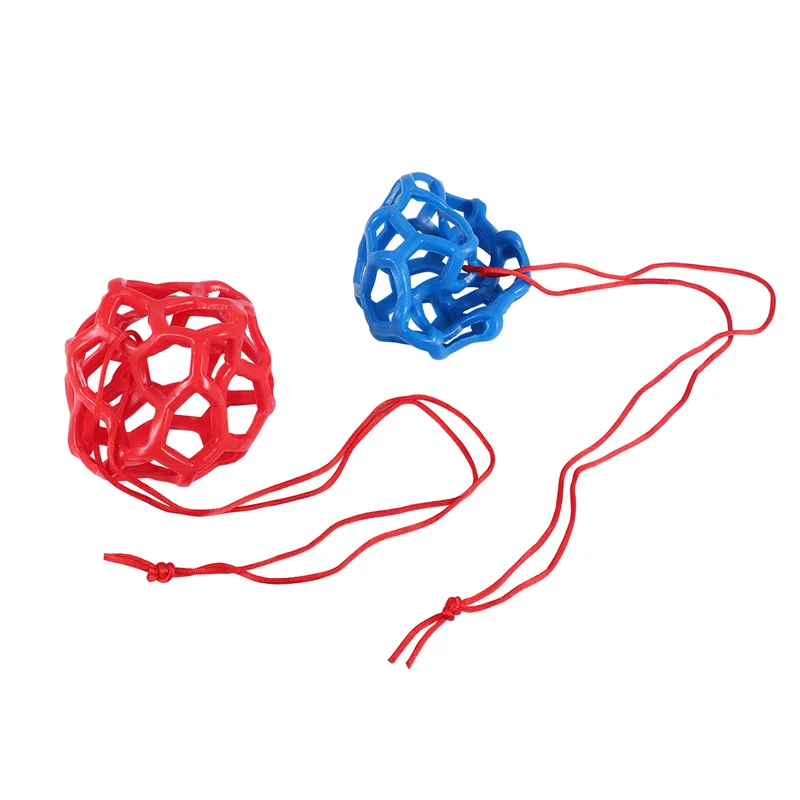 2 Packungen Pferde-Leckerli-Ball, Heu-Spielball, Ziegen-Heuball, hängendes Fütterungsspielzeug für Schafe, Pferde, Ziegenfutterstation und Stress abbauen