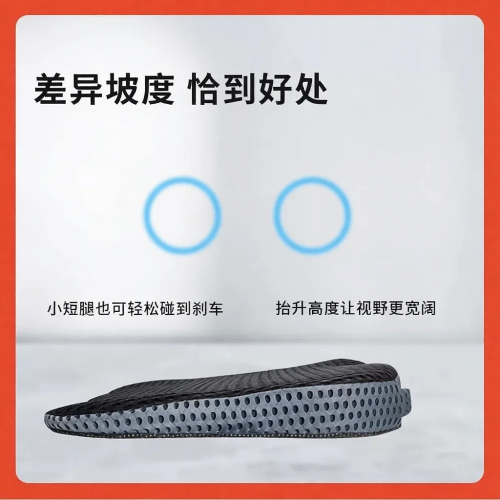 Comfortable Memory Foam Cushion Car Seat Office Chair Pad Anti Slip Attachment Belt Orthopedic Posture Support Mat