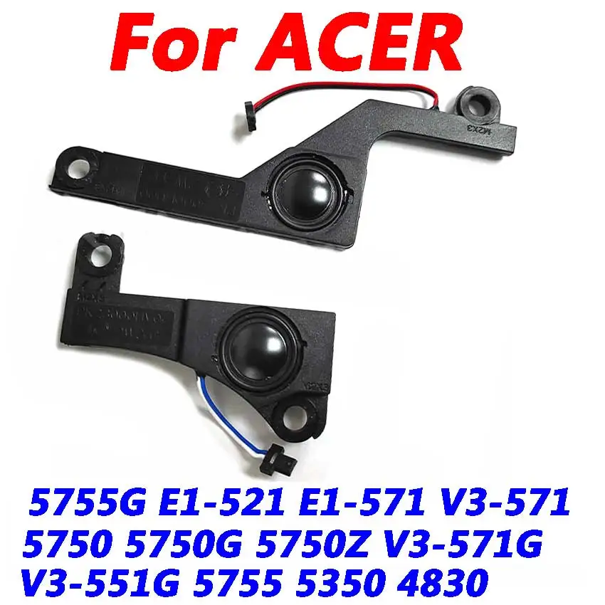 

1Pair New OEM Falante Portátil Para Acer 5750 5750G 5750Z V3-571G V3-551G 5755 5350 4830 5755G E1-521 E1-571 V3-571 Navio Rápido