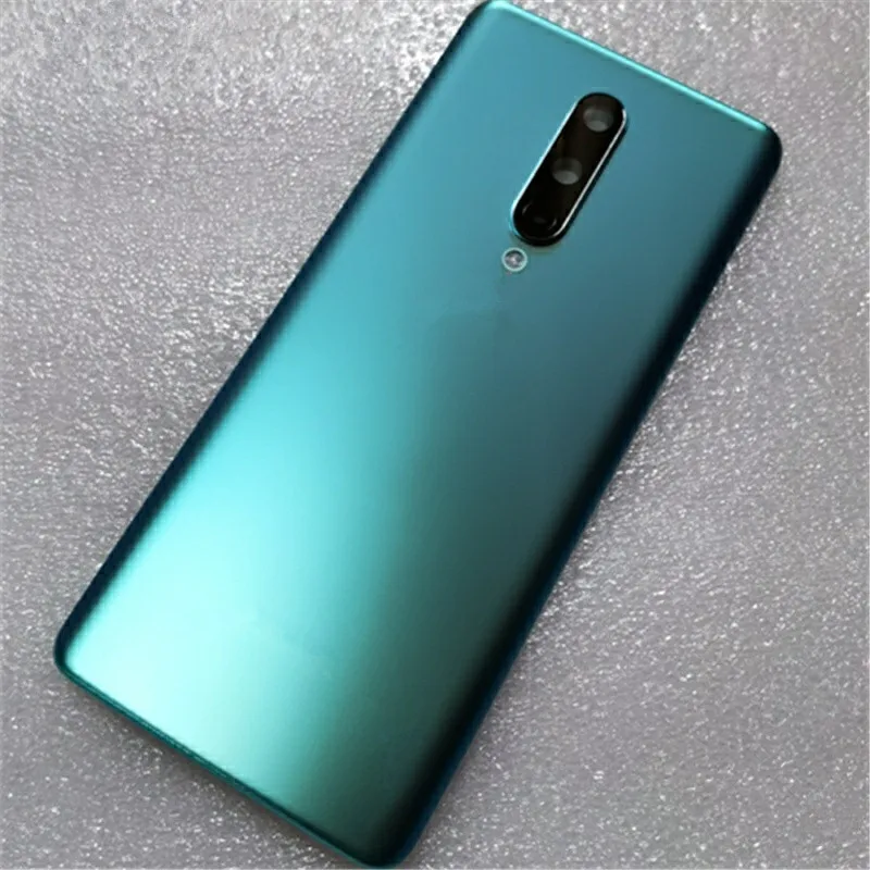 Obudowa Oneplus8 do Oneplus 8 One Plus 6,55 "szklana tylna pokrywa baterii naprawa wymień tylną obudowę telefonu drzwi + obiektyw aparatu — zdjęcie produktu 5