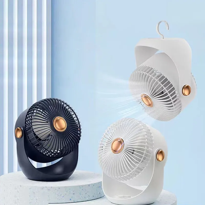 Household Desktop Rotary Fan - Air Circulation Appliance Hvac tools Duct fan Suction fan for window Iptv subscription