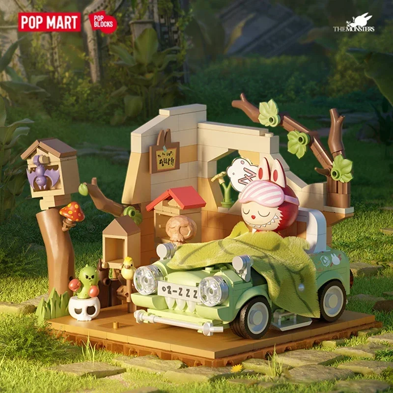

POP MART LABUBU THE MONSTERS FOREST SECRET BASE Series Second Phase Mystery Box Genuine Blind Box Guess Toys Bag Ornament