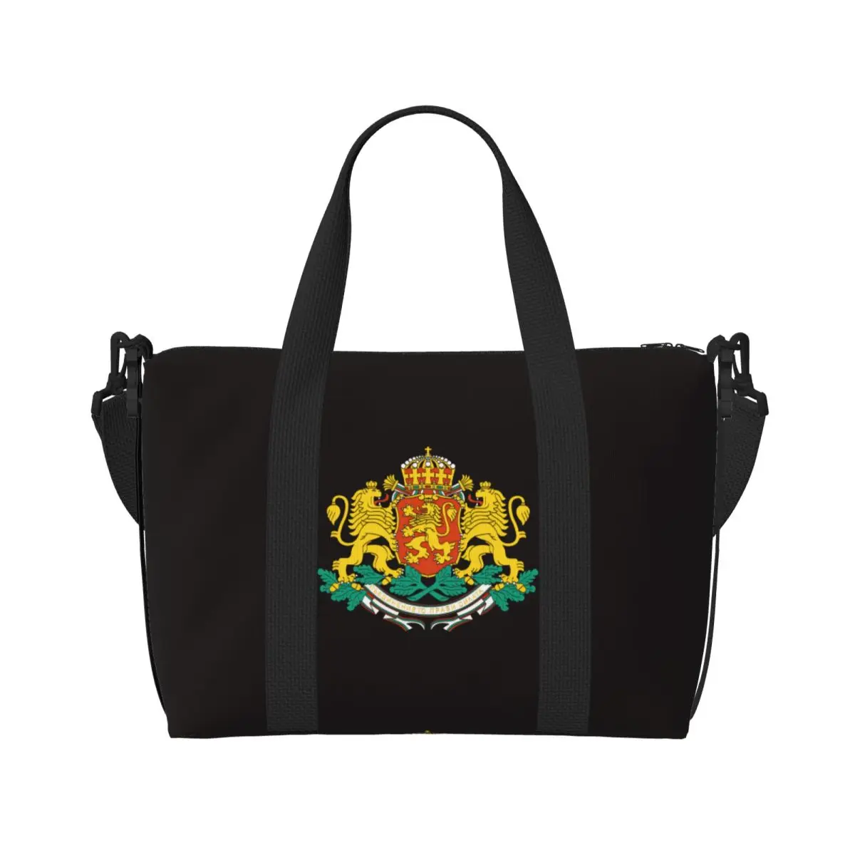 Men Women Travel Bag Coat Of Arms Of Greece Gym Bag Large Capacity Waterproof Design Handbag Vintage Fashion Sports Bag