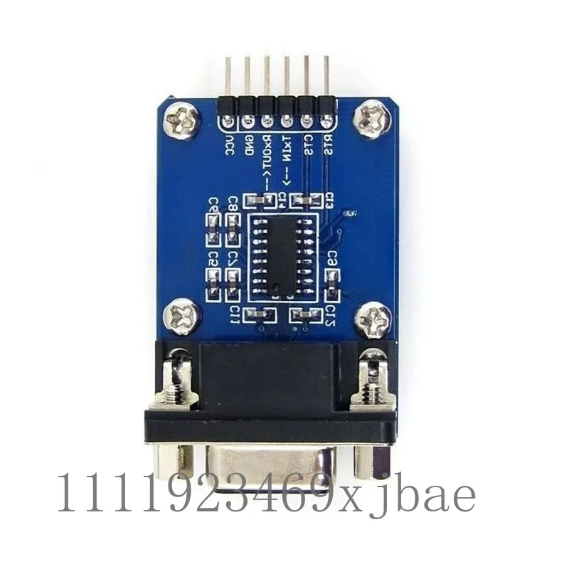 RS232 to TTL Level Conversion Module, DB9 Female UART Serial Communication Adapter Unit