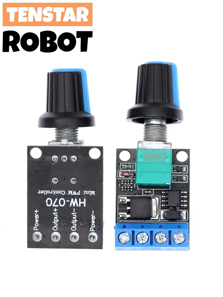 5V 12V 10A Spannungsregler PWM DC Motor Drehzahlregler Gouverneur Stufenloser Drehzahlregler LED Dimmer Leistungsregler