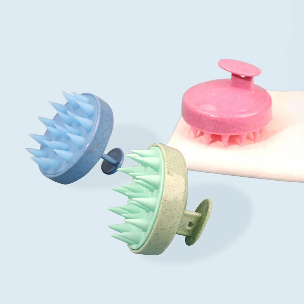 

Силиконовая расческа для мытья головы, уход за волосами, зуд, массажная расческа для кожи головы, расческа для мытья волос, щетка для душа, салонные инструменты для волос