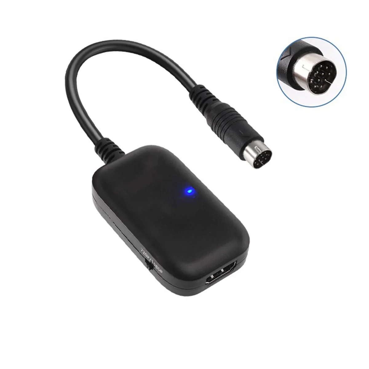 Dla Sega Saturn na kabel konwertujący kompatybilny z HDMI Monitor HDTV Adapter wyświetlacza dla gry Sega Saturn HD 720P/1080P