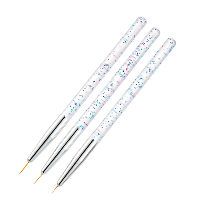 3pcs/set Art Dotting Painting Pen Manicure Ultra-thin Line Drawing Tools