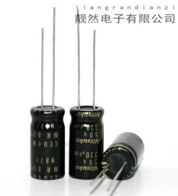 Original Japanese 330uF 50v 10x20 high-speed HIFI electrolytic capacitor