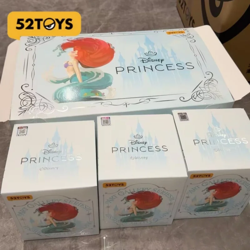 Original 52TOYS Disney Princess Art Series Blind Box Gallery 2 Generation Kawaii Anime Mystery Box Überraschungsgeburtstagsgeschenk für Mädchen