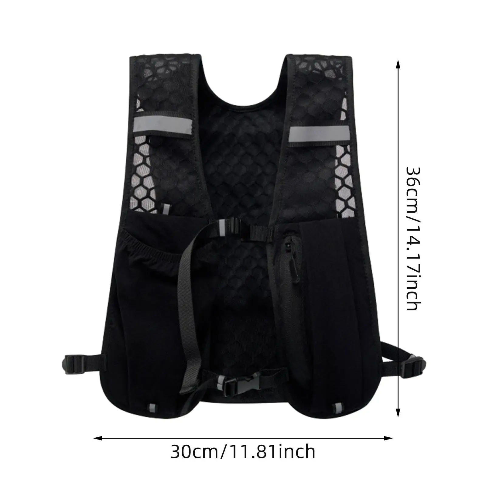 

Hydration Vest Sport Bag Daypack for Men Women Rucksack Reflective Water Pack