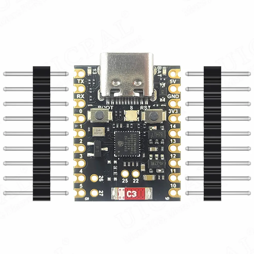 Imagem -02 - Mini Development Board Module para Programação de Microcontroladores Aprendendo Usb Tipo-c Esp32 h2