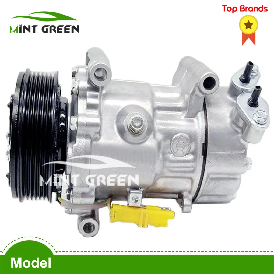 SD6V12 AC Compressor For Mini Cooper 2007-2012 64529223392 64522758433 64522758145 64526942501 64529213175 9223392 1923F 2758433