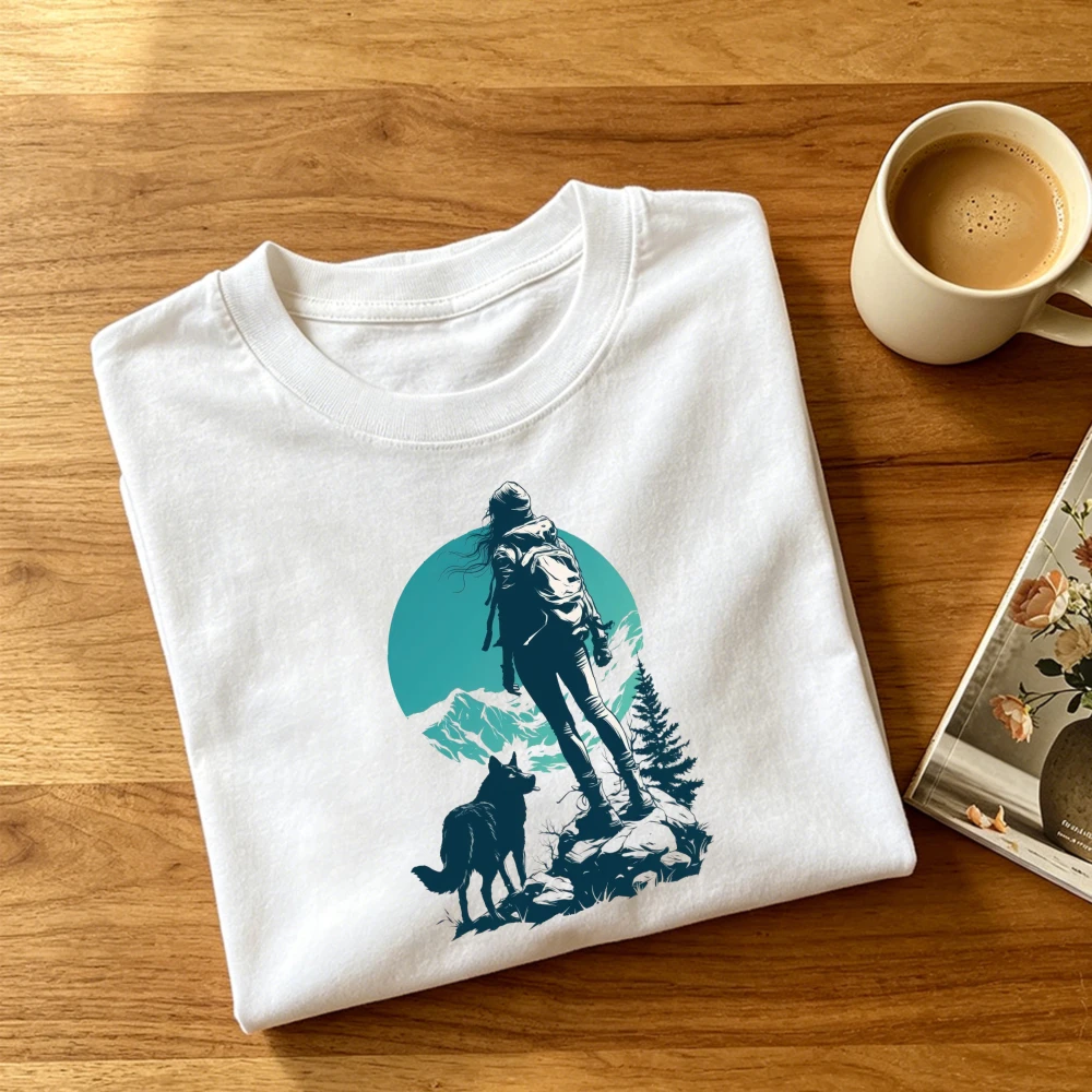 Camiseta masculina de algodão, - Outdoor Adventure Outfit avaliação e preço