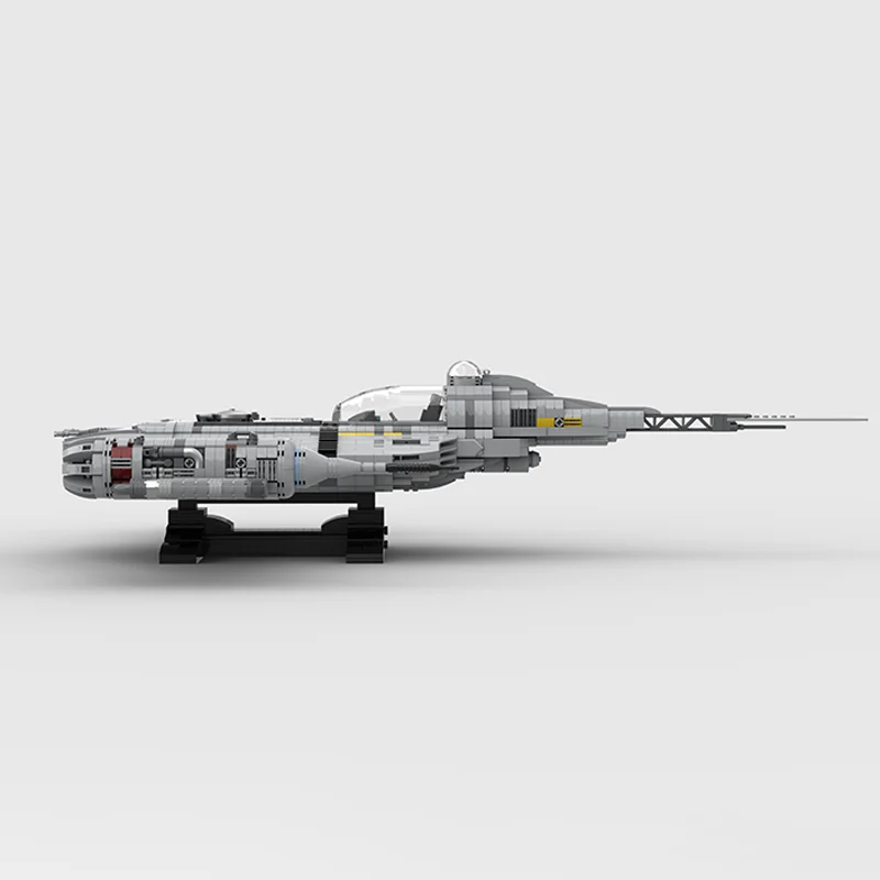 3113 elementów MOC Din Djarin's N-1 Starfighter UCS Model Klocki Konstrukcyjne Prezent na Boże Narodzenie Zabawki DIY Edukacja Urodziny dla Dzieci