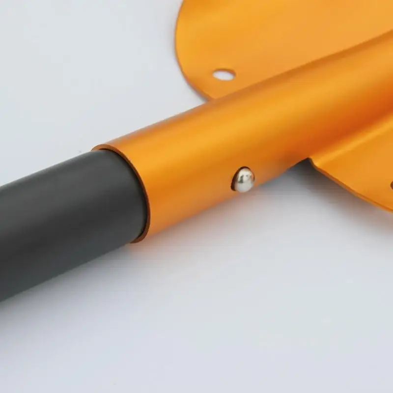 

652F Heavy Duty Aluminum Alloy Snow Shovel With AntiSlip Grip Winter Survival Tool