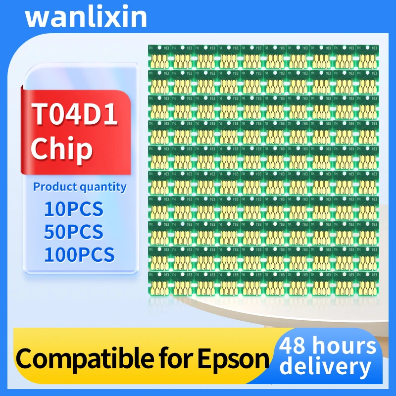T04D1 Waste Ink Maintenance BOX Tank Chip For Epson L6190 L6171 L6160 ET 4750 3750 M2140 M2170 M3100 M3140 M3170 M3180 M1140chip