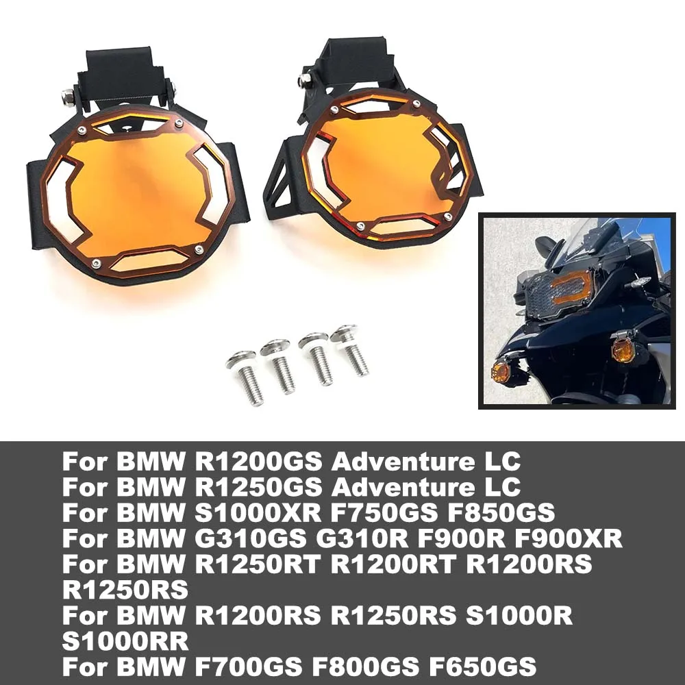 

Flipable Fog Light Protector Grille Protection Cover Fit For BMW R1200GS R1250GS Adventure LC S1000XR F750GS F850GS G310GS G310R