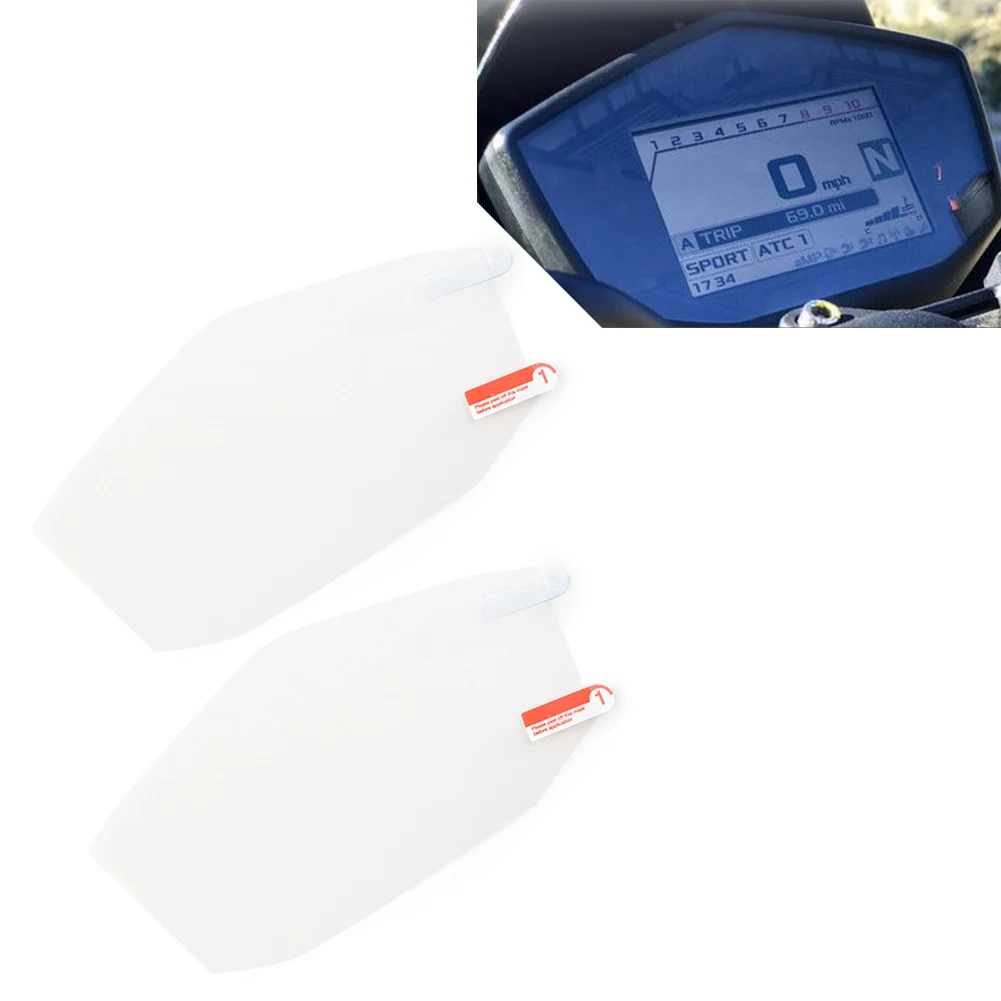 2X Motorcycle Speedometer Scratch Protection Film Screen Protector For Aprilia Dorsoduro 900 RSV4