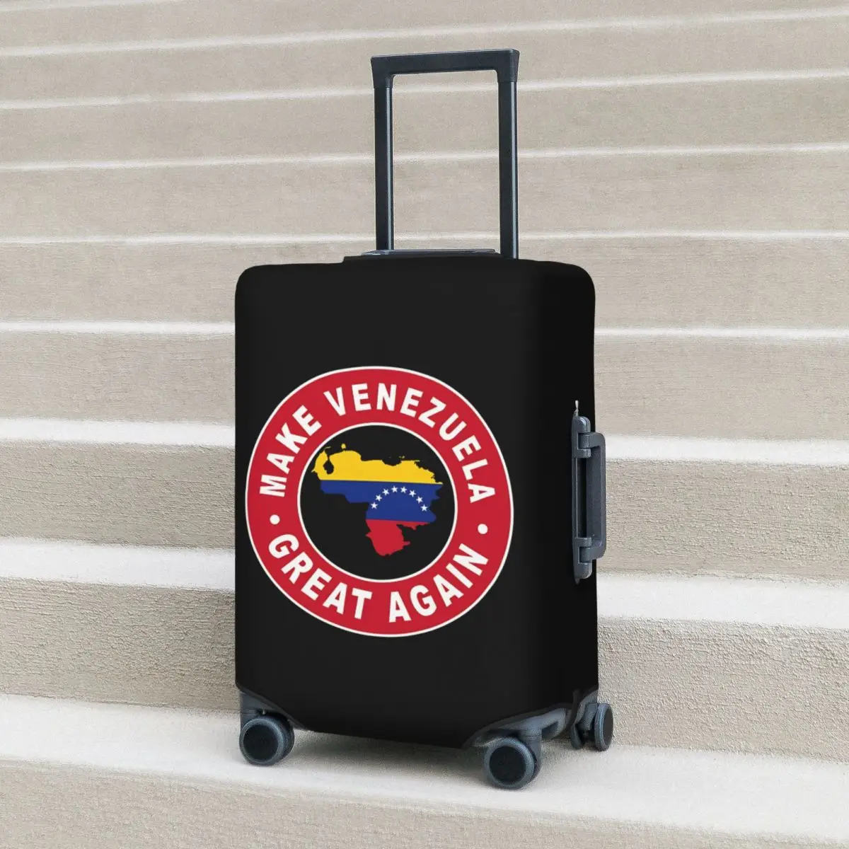 

Make Venezuela Great Again Suitcase Cover Elastic Business Protection Luggage Accesories Flight