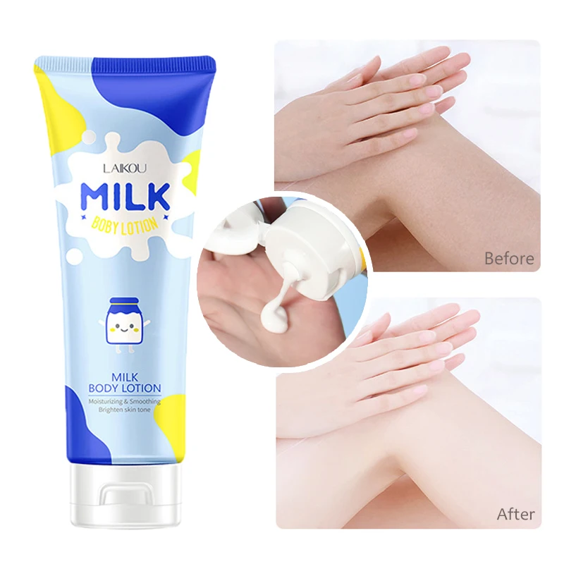 Milk Skin Care Set Facial Moisturizing Cream Cleaning Glowing Collagen Skin Hydration Serum Tender Skincare Products Kits Beauty