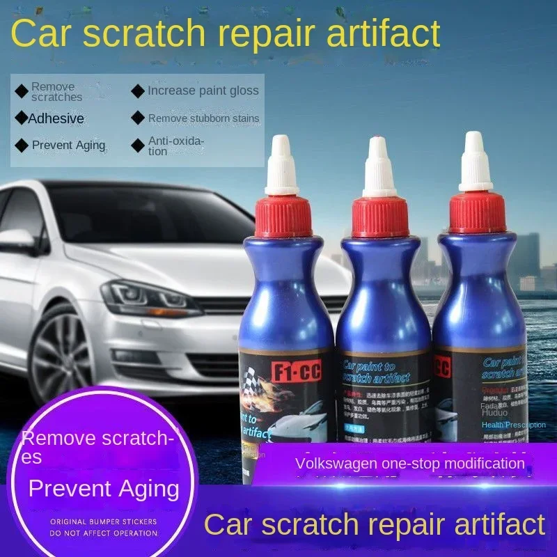 

Car scratch wax Finish Polishing Wax Repair Deep decontamination Polishing White Scratch Liquid Decontamination Abrasive artifac