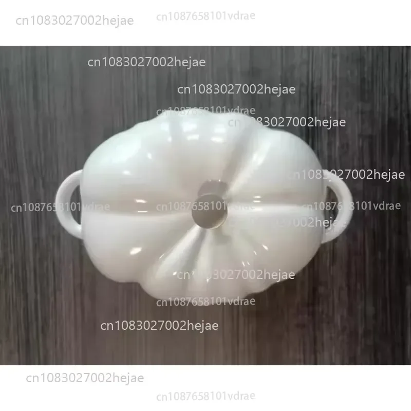 25cm Cast Iron Enamel Large Tomato Pot Uncoated Multi-purpose Pot Saucepan Does Not Pick The Stove Cookwere