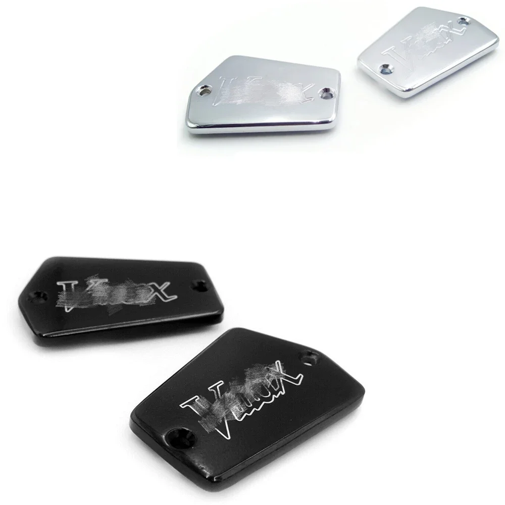 

Chrome Billet Aluminum Fluid Reservoir Cap Cover Vmax for 1985-2007 Yamaha V-Max Motorcycle Parts