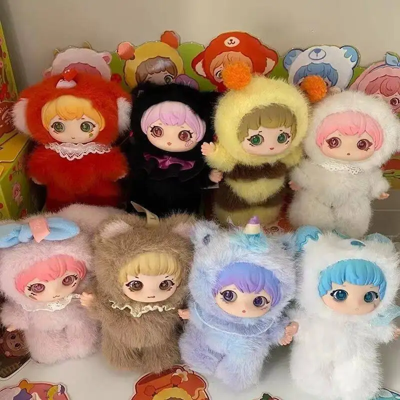 

Genuine New Letsvan Ziyuli Animal Party Series Blind Box Mystery Box Toys Cute Action Anime Figure Kawaii Model Doll Child Gifts