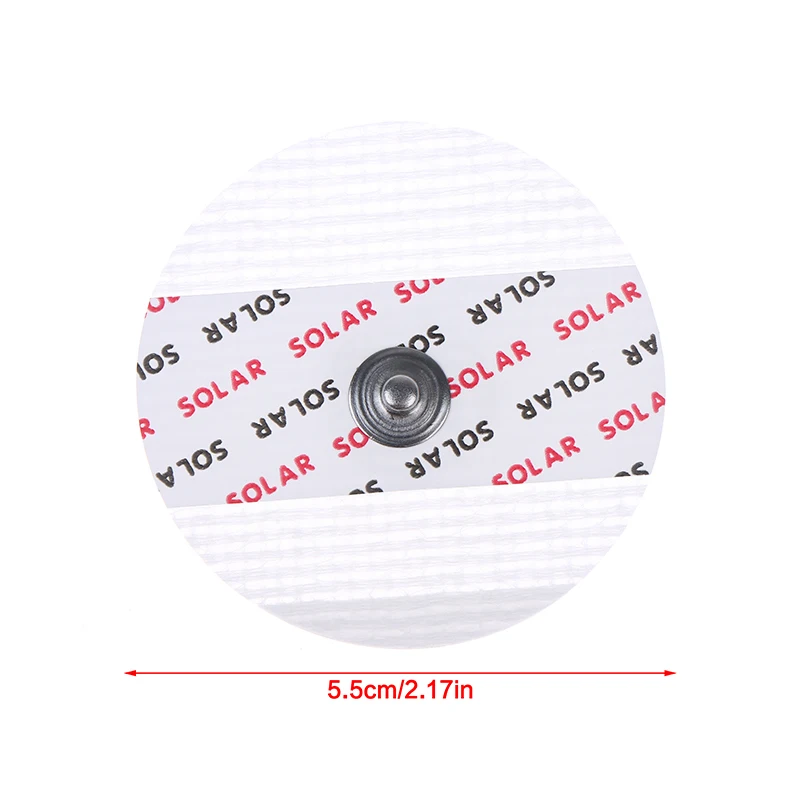 25PCS/Bag Non-Woven Electrode Pads Electrocardiogram Muscle Stimulator Electrode Patch Medical Disposable ECG EKG Accessories