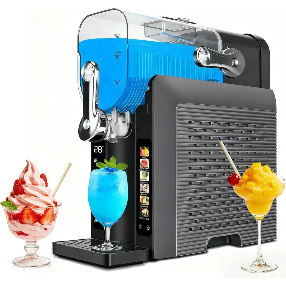 

Slushie hine or Home - 88oz rozen Drink Maker Slushy hine, 2-In-1 Sot Ice Cream Maker, 6 Preset Progs| Slushie, Cocktails, rappé