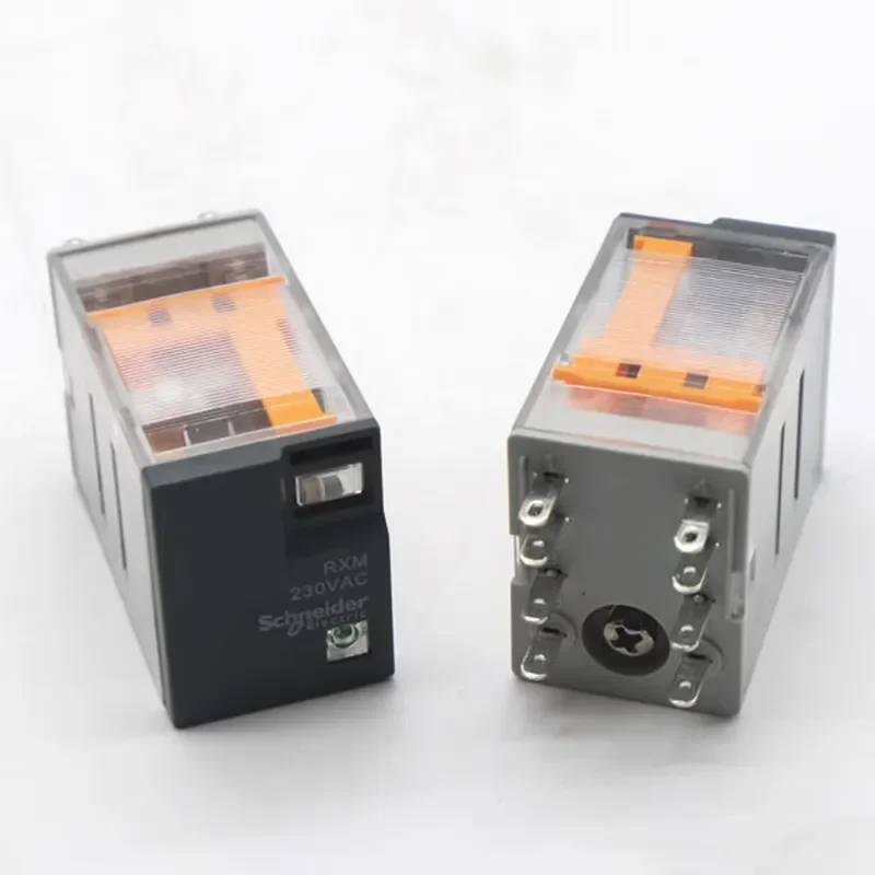 Original Schneider Plug Harmony Mini Zelio Relay Module RXM2LB2BD RXM4LB2BD RXM2AB/RXM4AB2BD RXM2/RXM4LB2P7 24VDC 230VAC