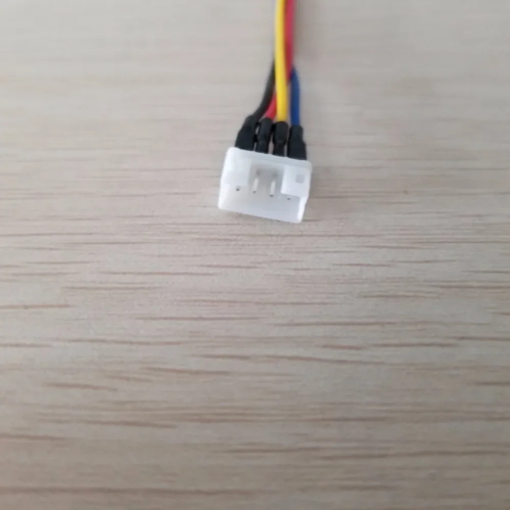 Placa gráfica Ventilador, 4Pin Mini para 2 Port, 3Pin, 4P Adaptador, Extensão Cabo de alimentação PVC, masculino e feminino, 26 centímetros