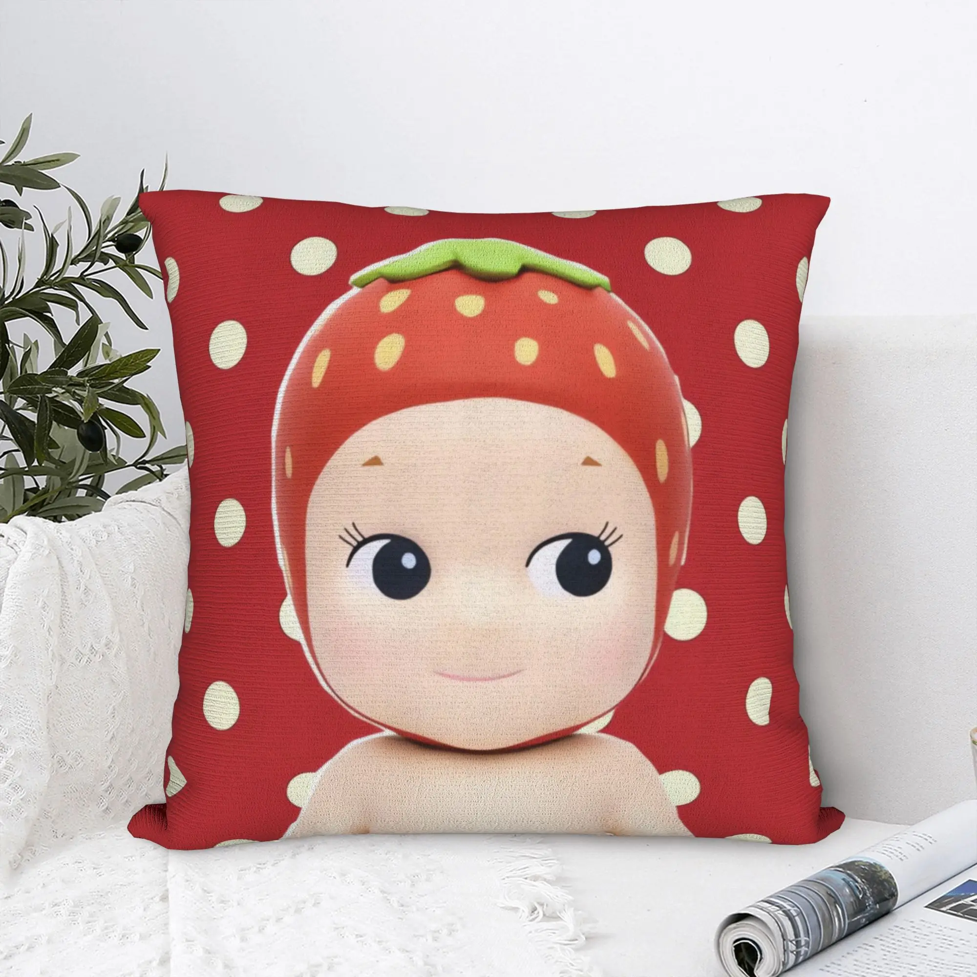 Lovely Sonnys Pillow Case Fruit Angels Various Novelty Pillow Cover Comfy Pillowcases For Sofa Home Decor