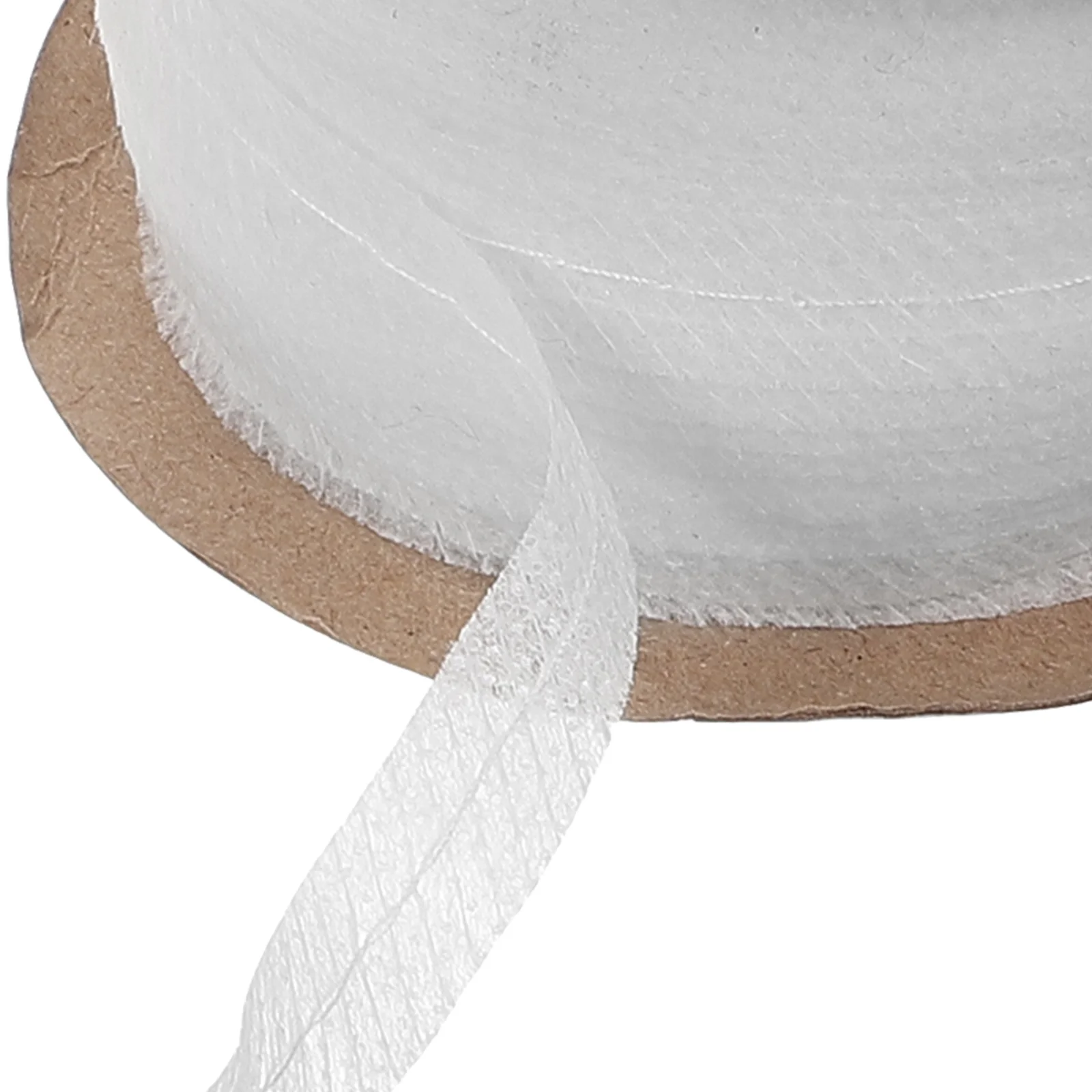 

1 Roll Non-Woven Fusible Interfacing Fabric White Stretch Lining For Clothing Home Decor Long Durable Sewing Craft Iron-On