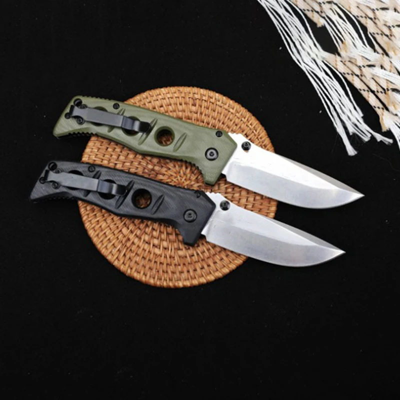 Multicolor BM 273 Folding Knife G10 Handle Outdoor Camping Survival Security Pocket Knives