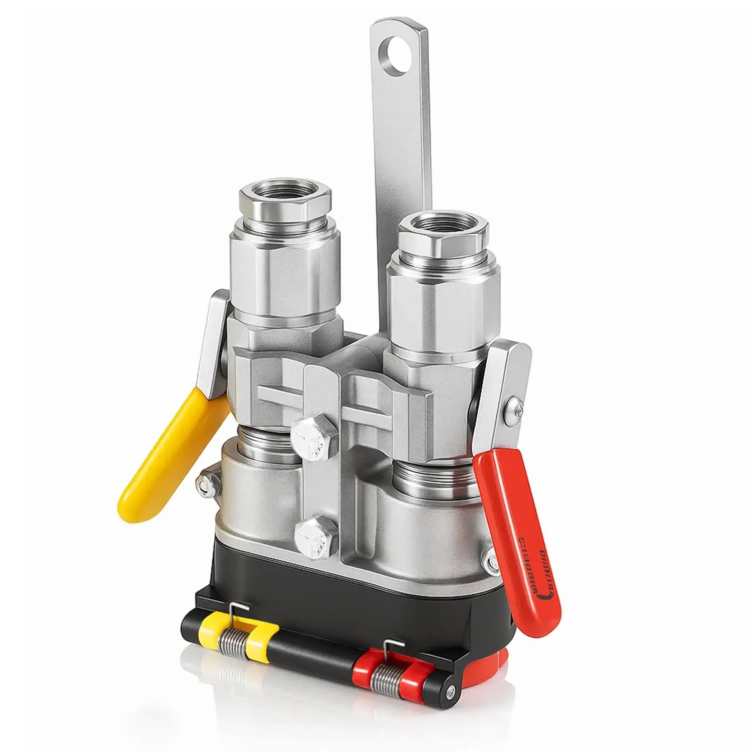 9500-4 Tractor Hydraulic Clamp Kit with 9250 Quick Couplers for ISO 5675 Tips, 1/2