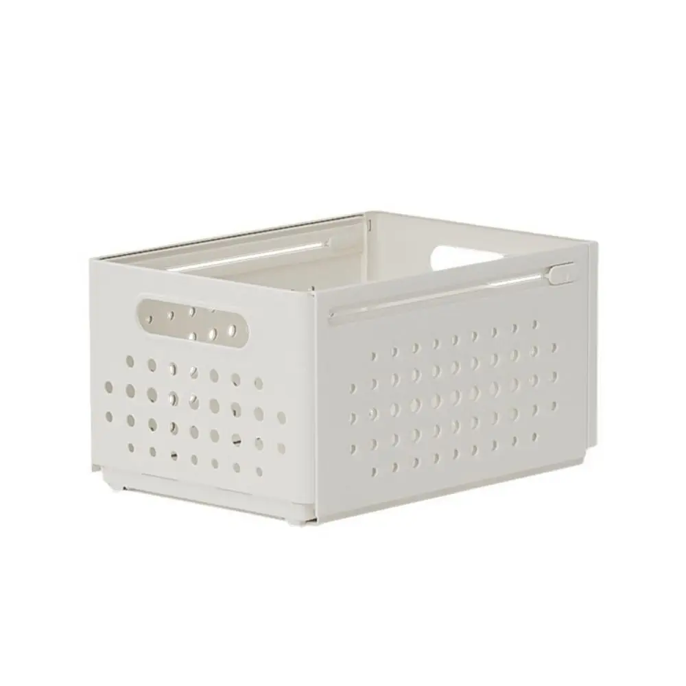 Large Capacity Expandable Storage Box Stackable Right-Angle Cabinet Storage Case Space-Saving Plastic Kitchen Organizer Box