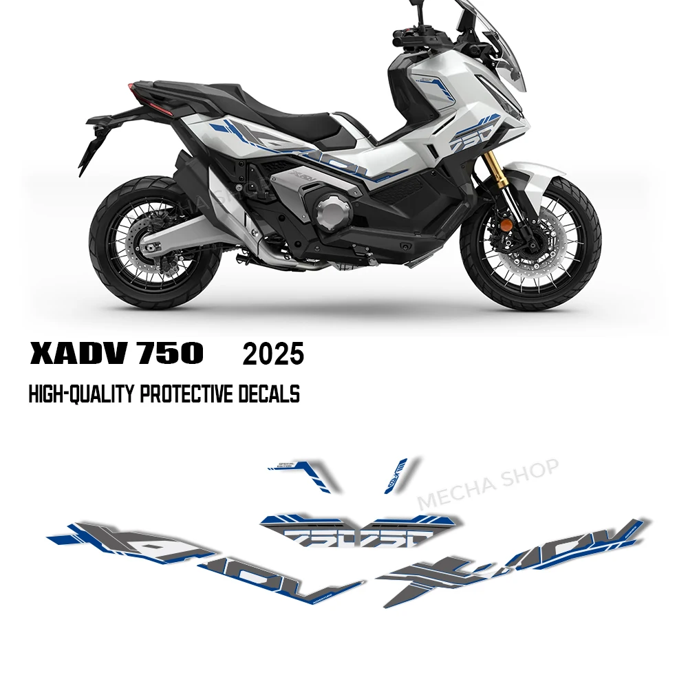 

For X-ADV 750 X ADV750 2025 Accessories Motorcycle Sticker Anti-Scratch PVC Fairing Sticker